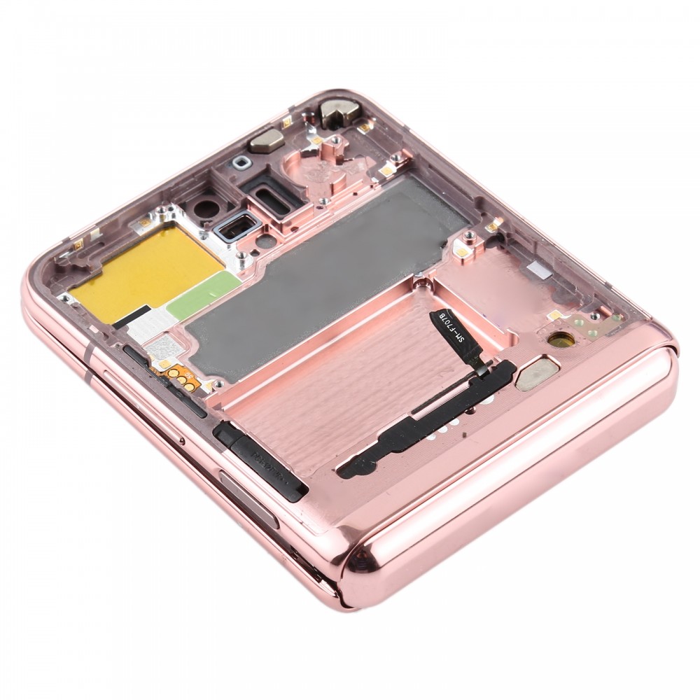 Middle Frame Bezel Plate for Samsung Galaxy Z Flip 5G SM-F707 (Pink) Other Replacement Parts Samsung Galaxy Z Flip